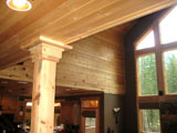 Knotty Pine Panel, T&G Decking, T&G Flooring, Log Cabin Siding